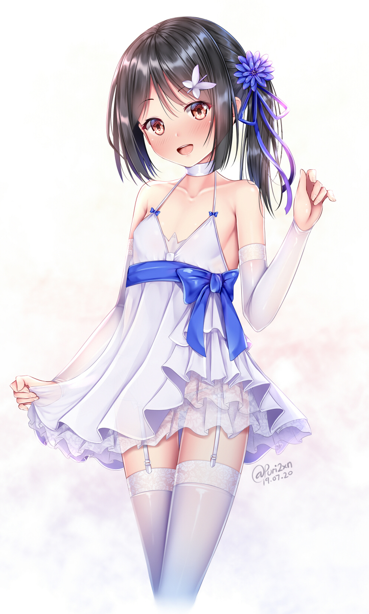 This is a pixiv picture whose title is 白ドレス美遊ちゃん.