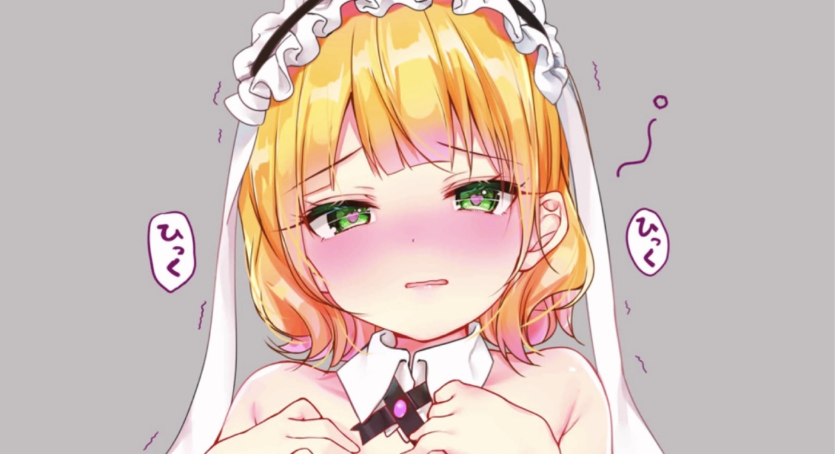 This is a pixiv picture whose title is ほろよい接客シャロちゃん.