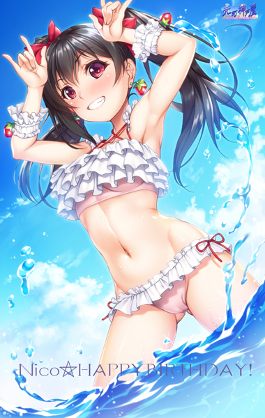 This is a pixiv picture whose title is 【ラブライブ！】にこちゃんお誕生日おめでとう2019【矢澤にこ】.