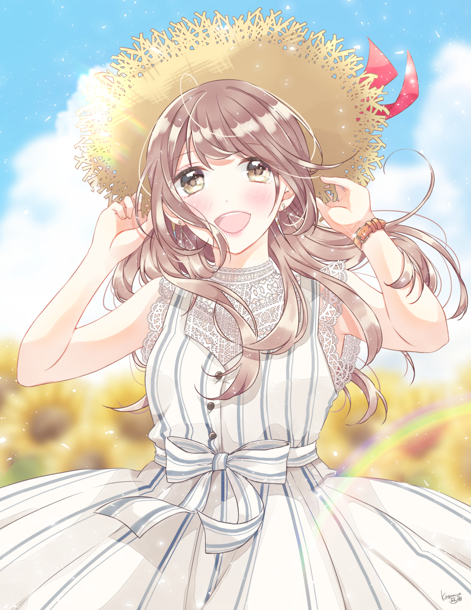 This is a pixiv picture whose title is 似合ってるかな？.