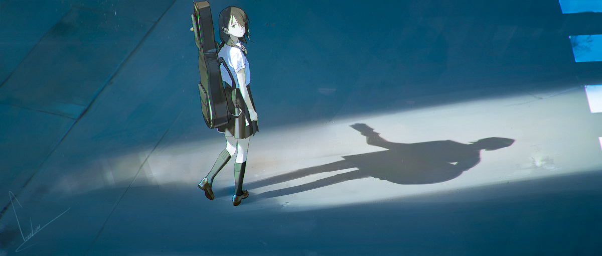 This is a pixiv picture whose title is You'll Walk Alone..
