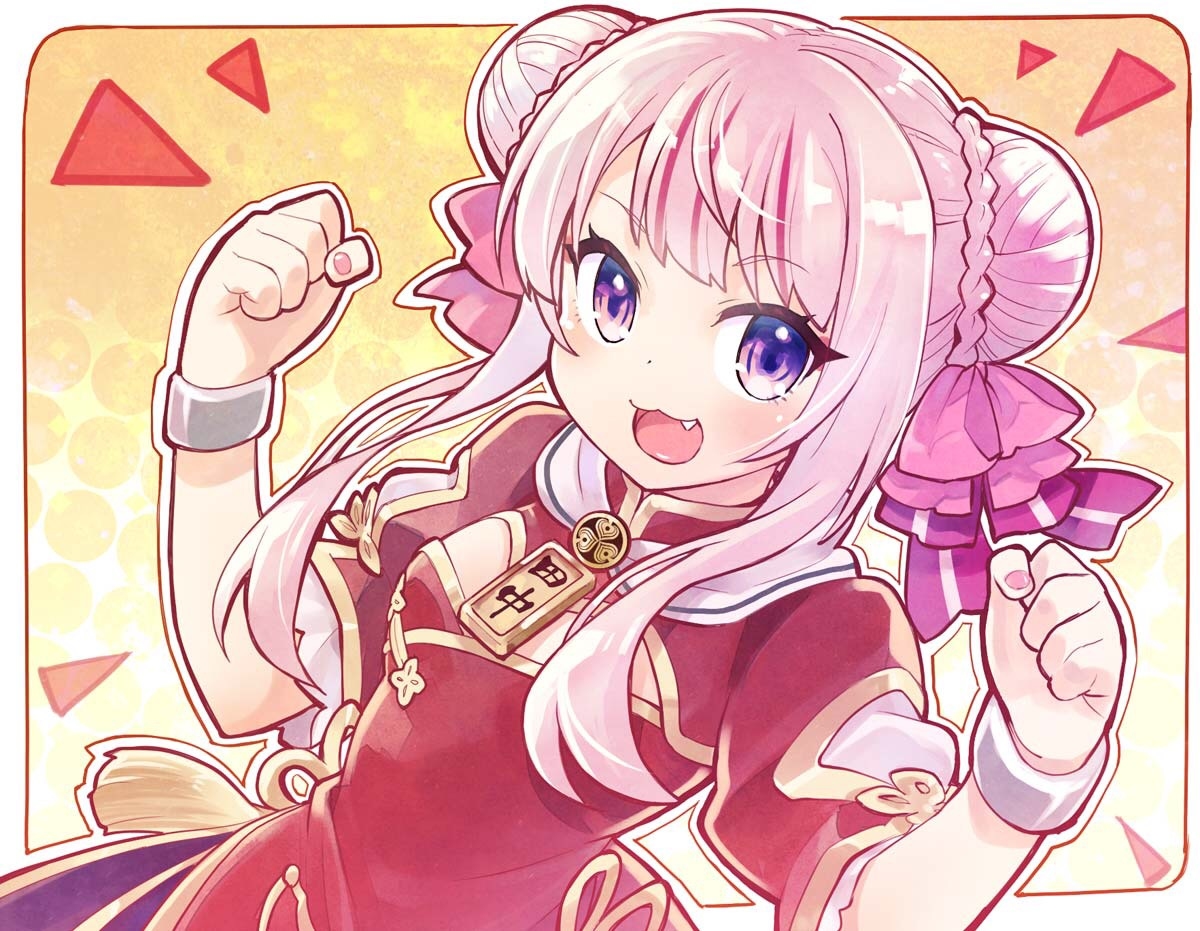 This is a pixiv picture whose title is 元気な田中ヒメちゃん.