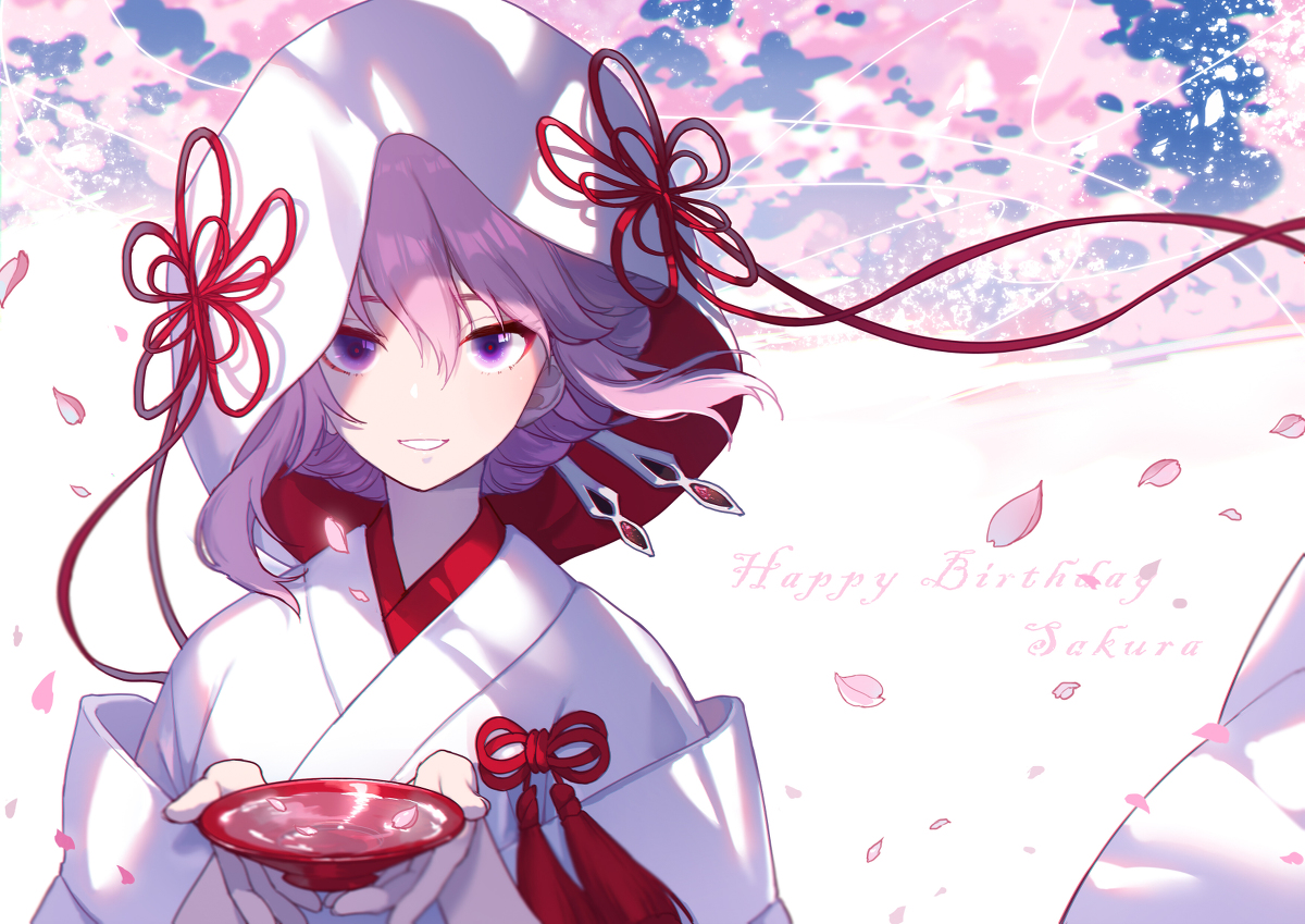 This is a pixiv picture whose title is 八重樱.