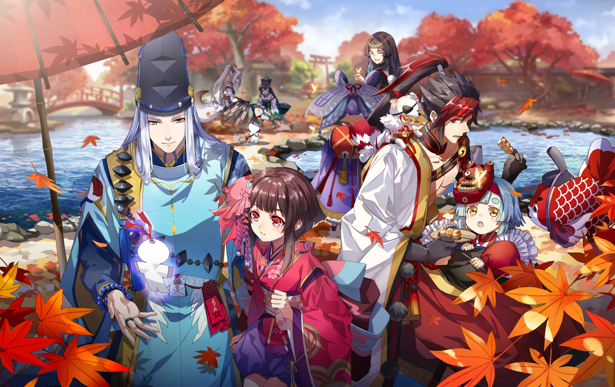 This is a pixiv picture whose title is 仕事絵·楓.