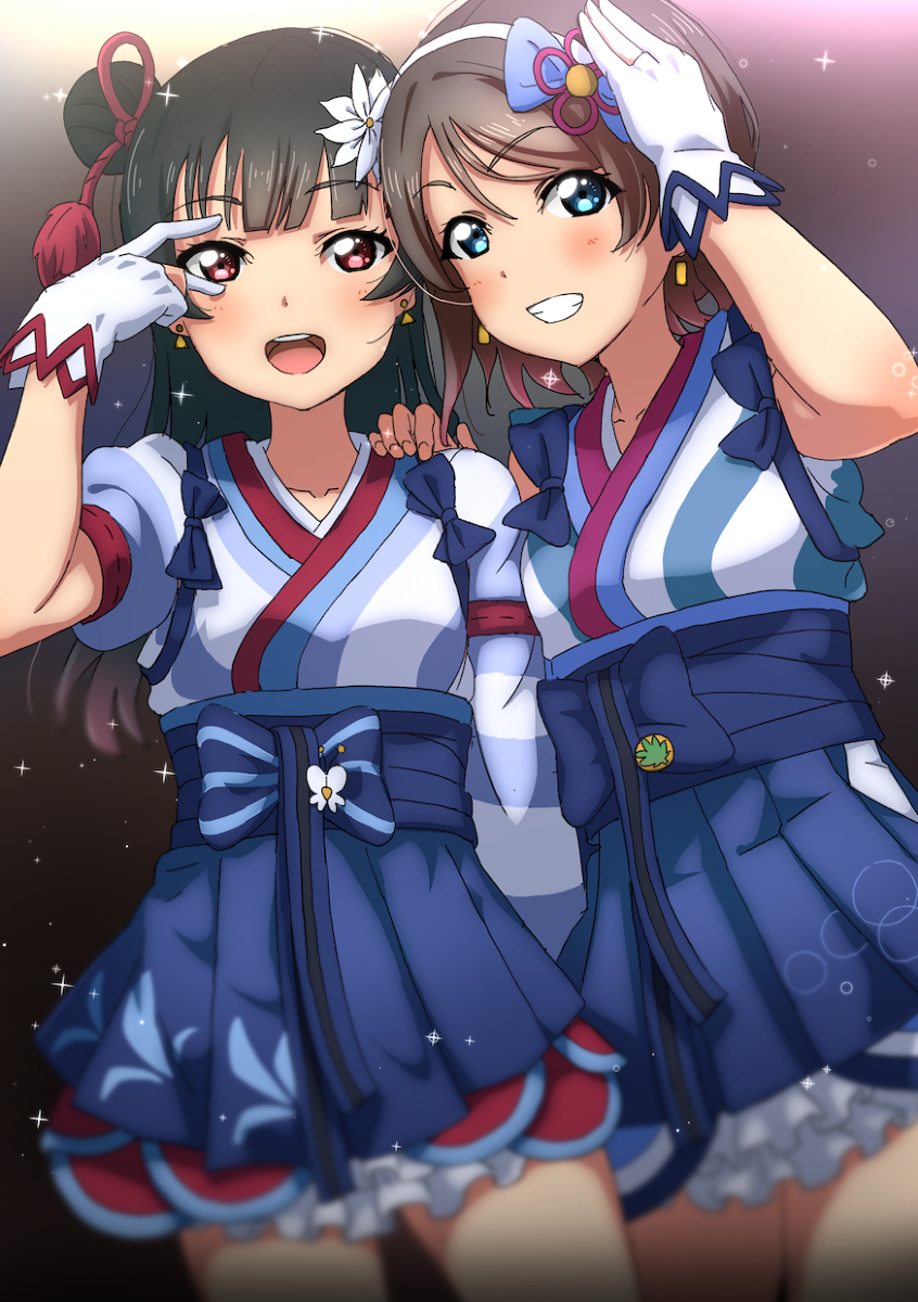 This is a pixiv picture whose title is 地元愛 満タン☆サマーライフ.