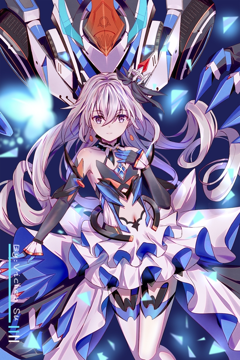 This is a pixiv picture whose title is 理之律者（小logo）.
