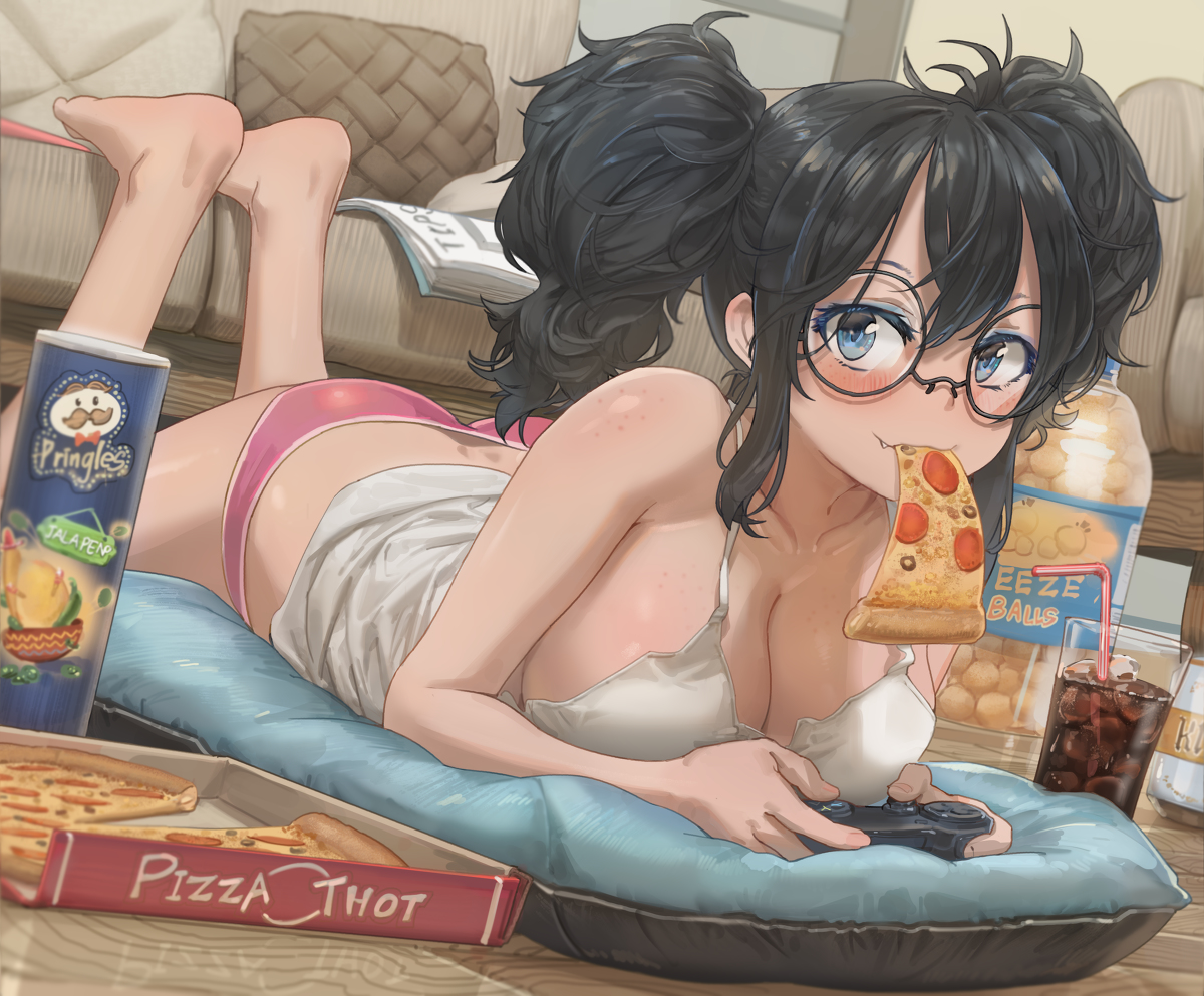 This is a pixiv picture whose title is TIPS (PIZZA THOT).