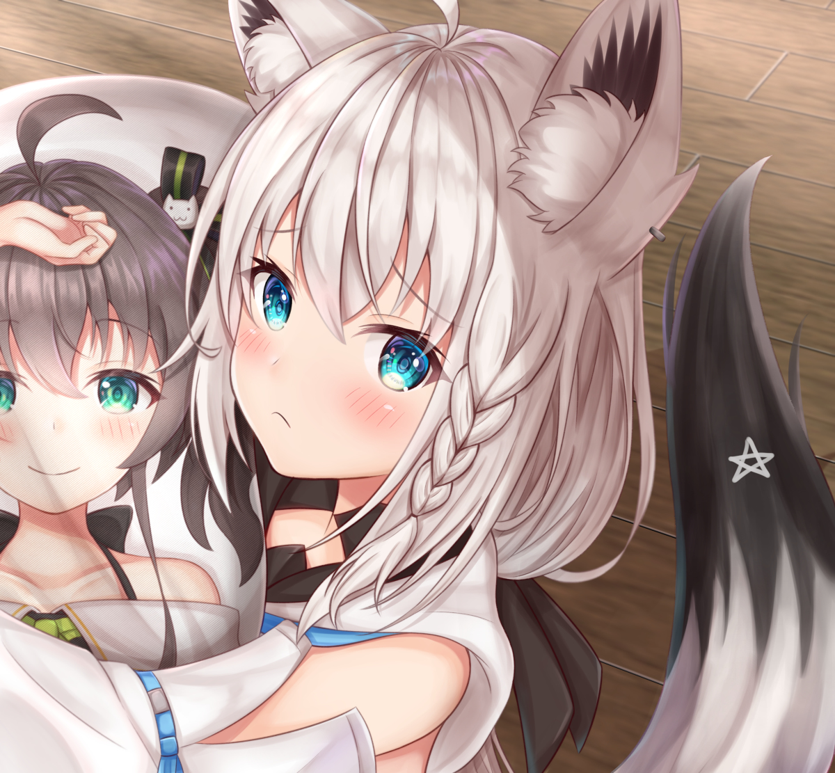 This is a pixiv picture whose title is ●REC.