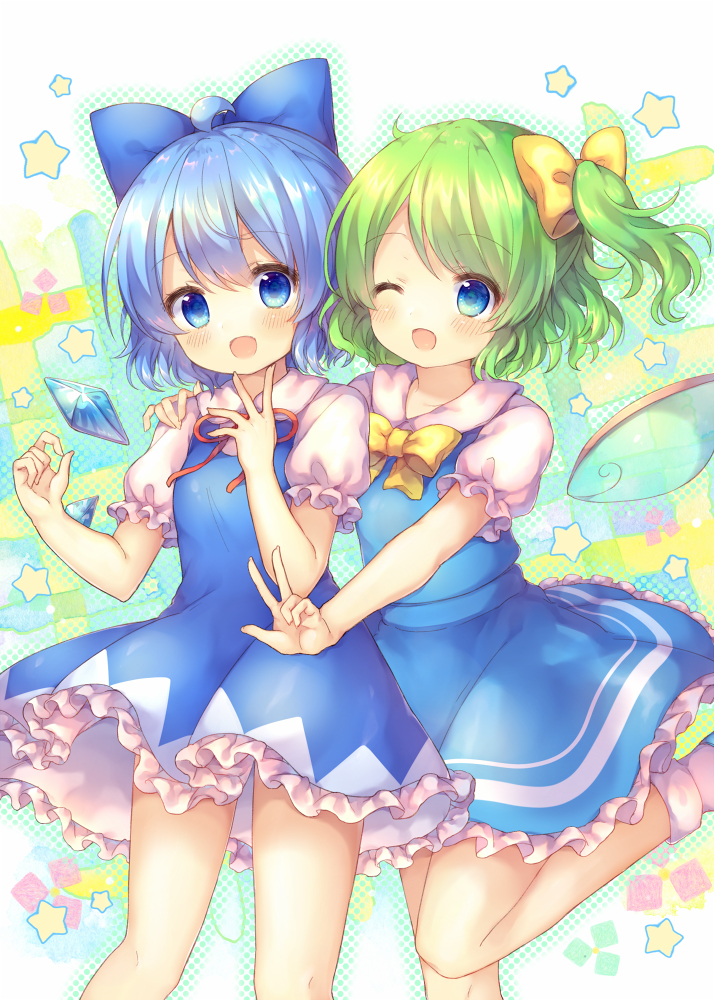 This is a pixiv picture whose title is 大チル！.