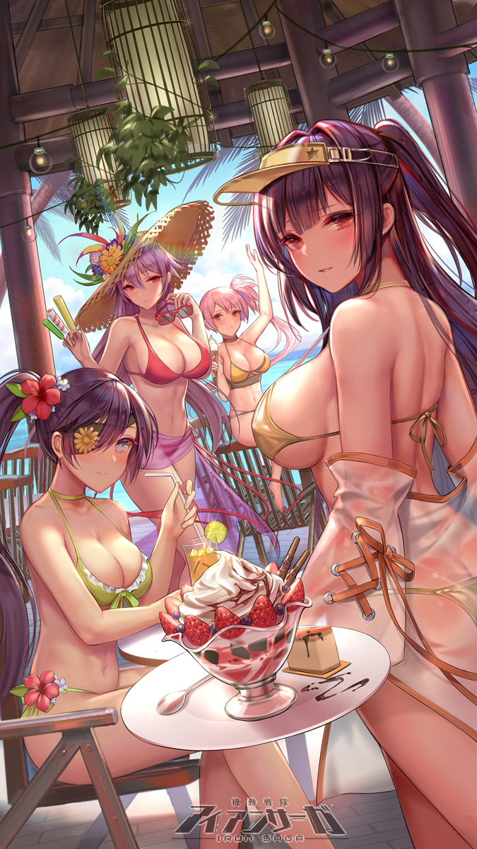 This is a pixiv picture whose title is summer holiday.