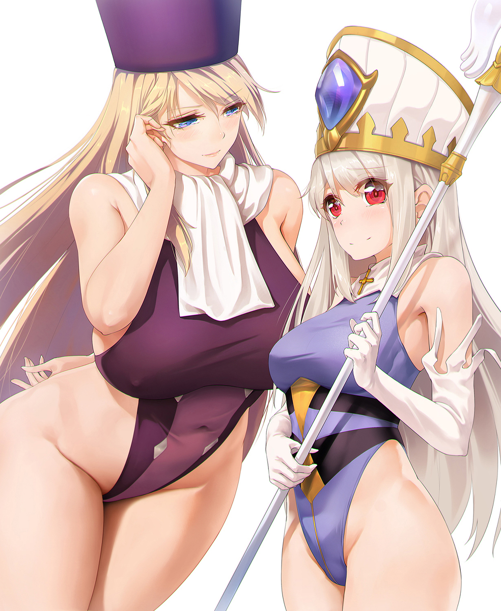 This is a pixiv picture whose title is ビショップs.