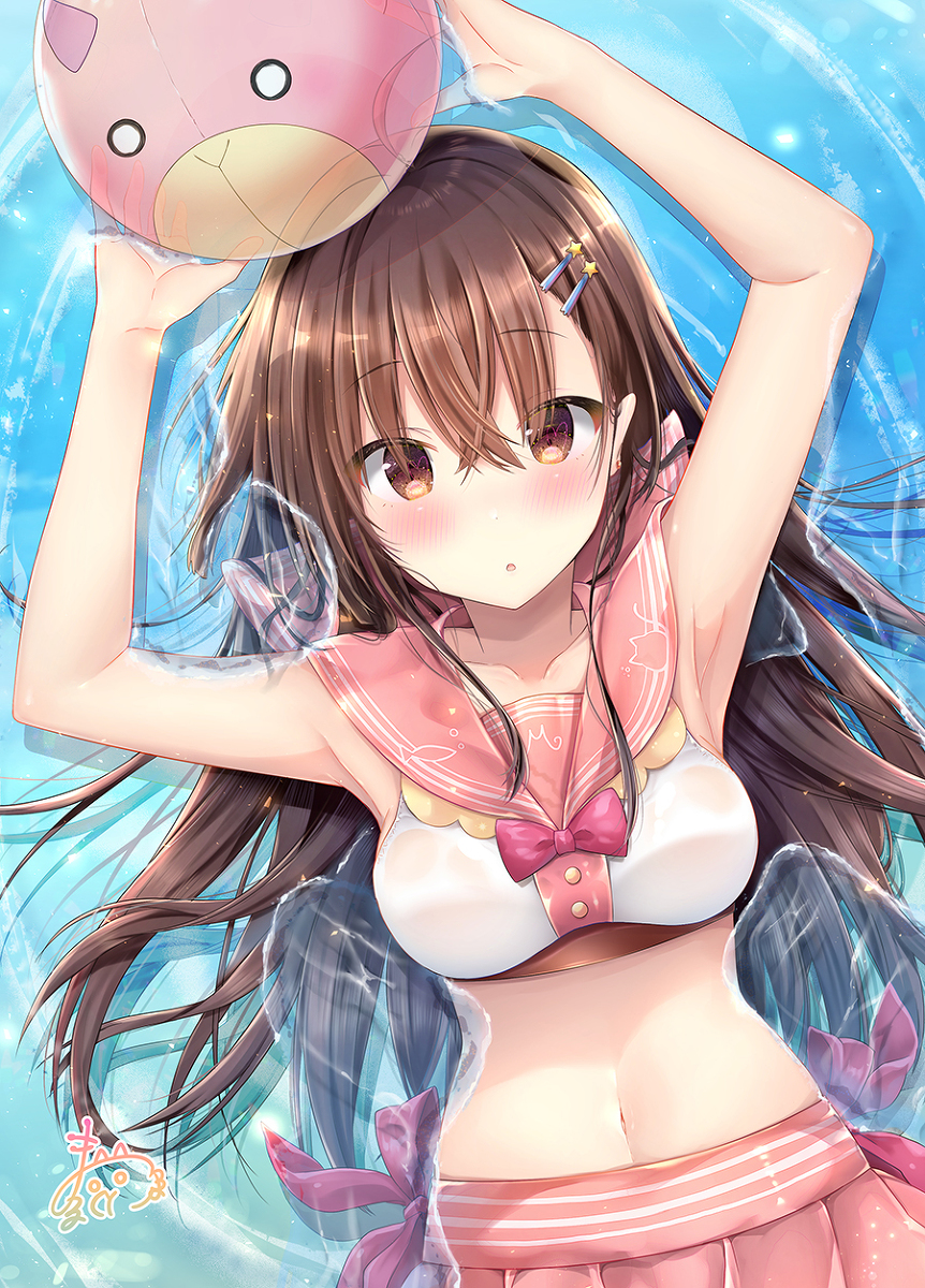 This is a pixiv picture whose title is 夏！【C96】.