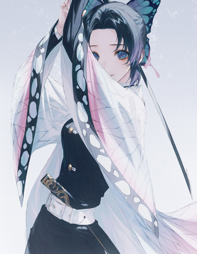 This is a pixiv picture whose title is 蟲柱.