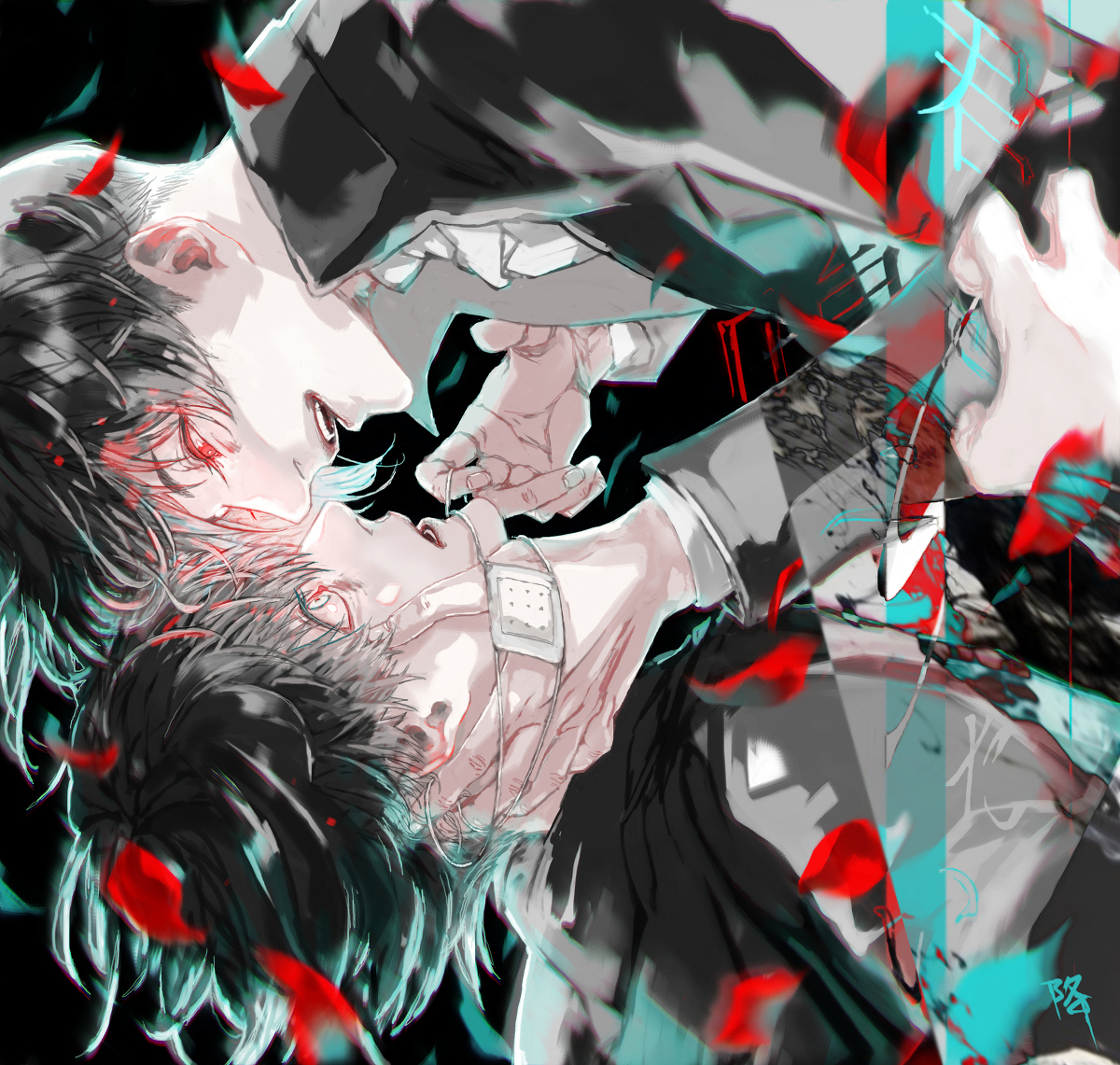 This is a pixiv picture whose title is 東京喰種S.