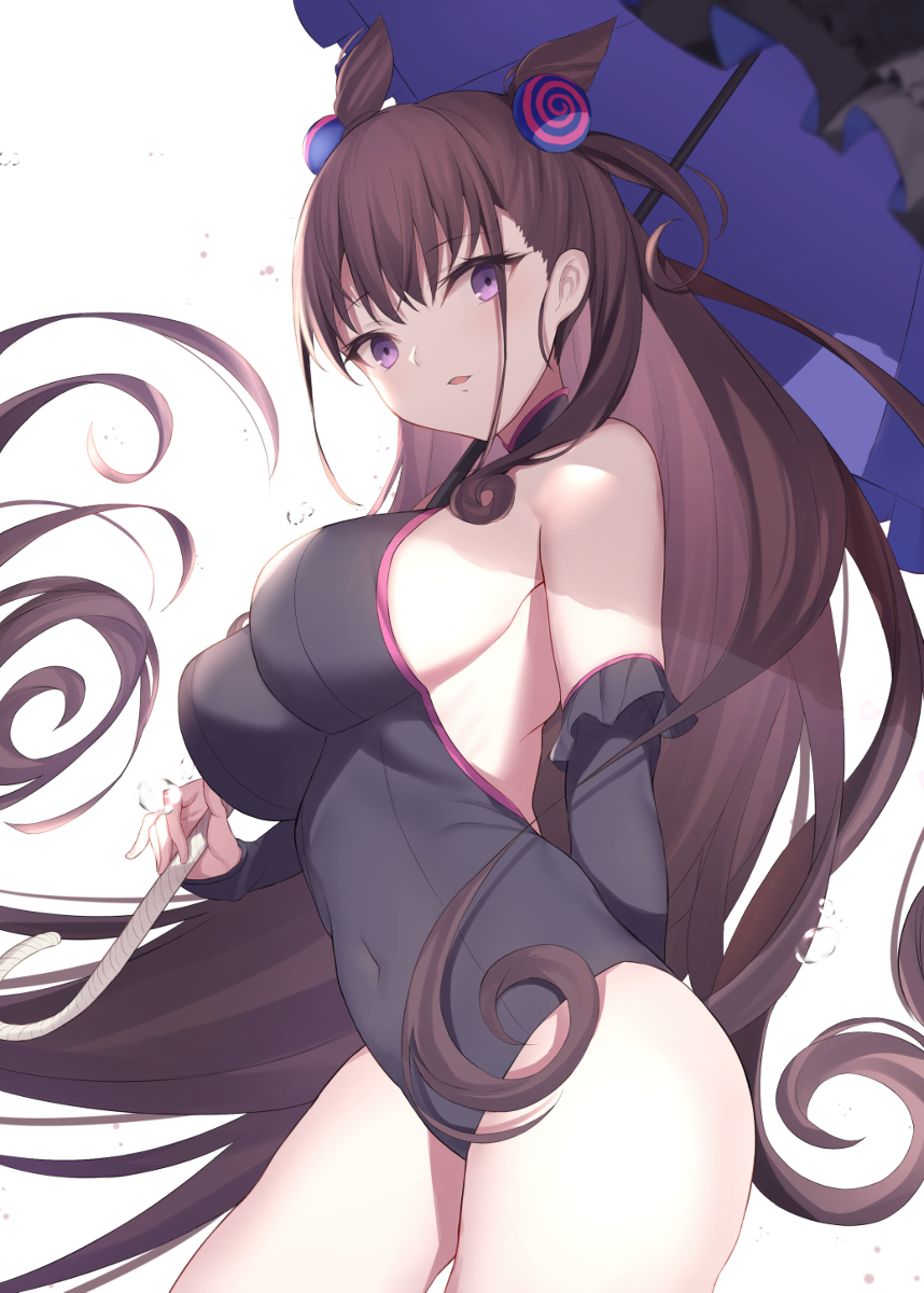 This is a pixiv picture whose title is 紫式部.