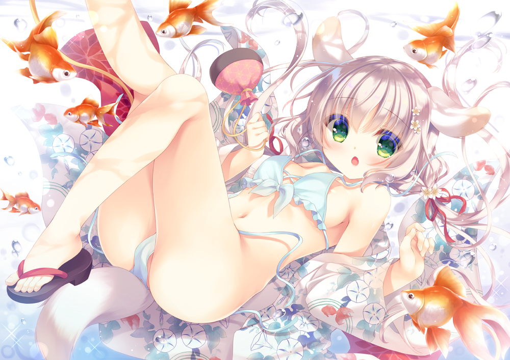 This is a pixiv picture whose title is 夏祭り.