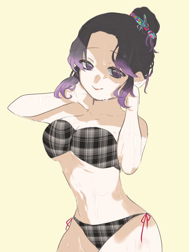 This is a pixiv picture whose title is 水着しのぶ様.