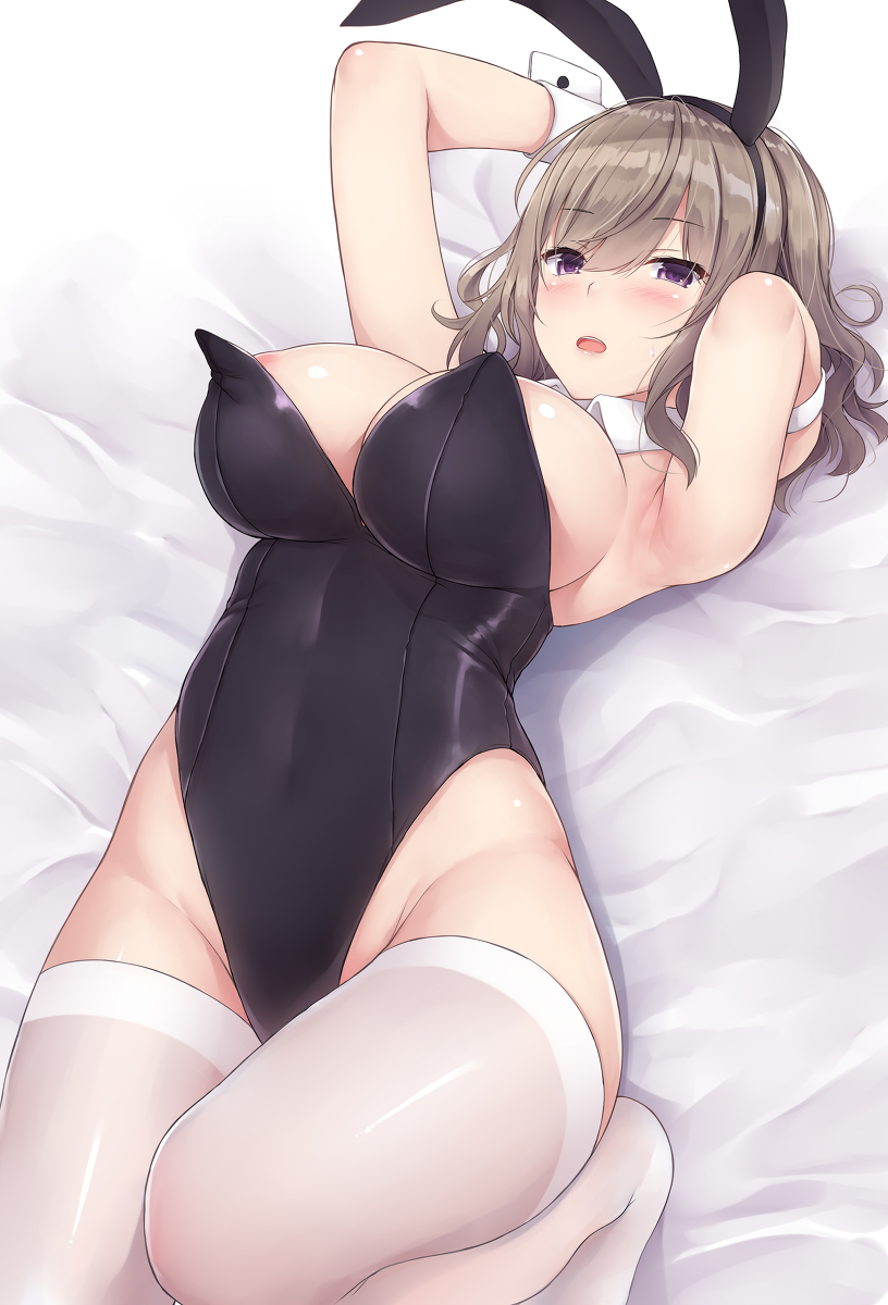 This is a pixiv picture whose title is バニーママ.