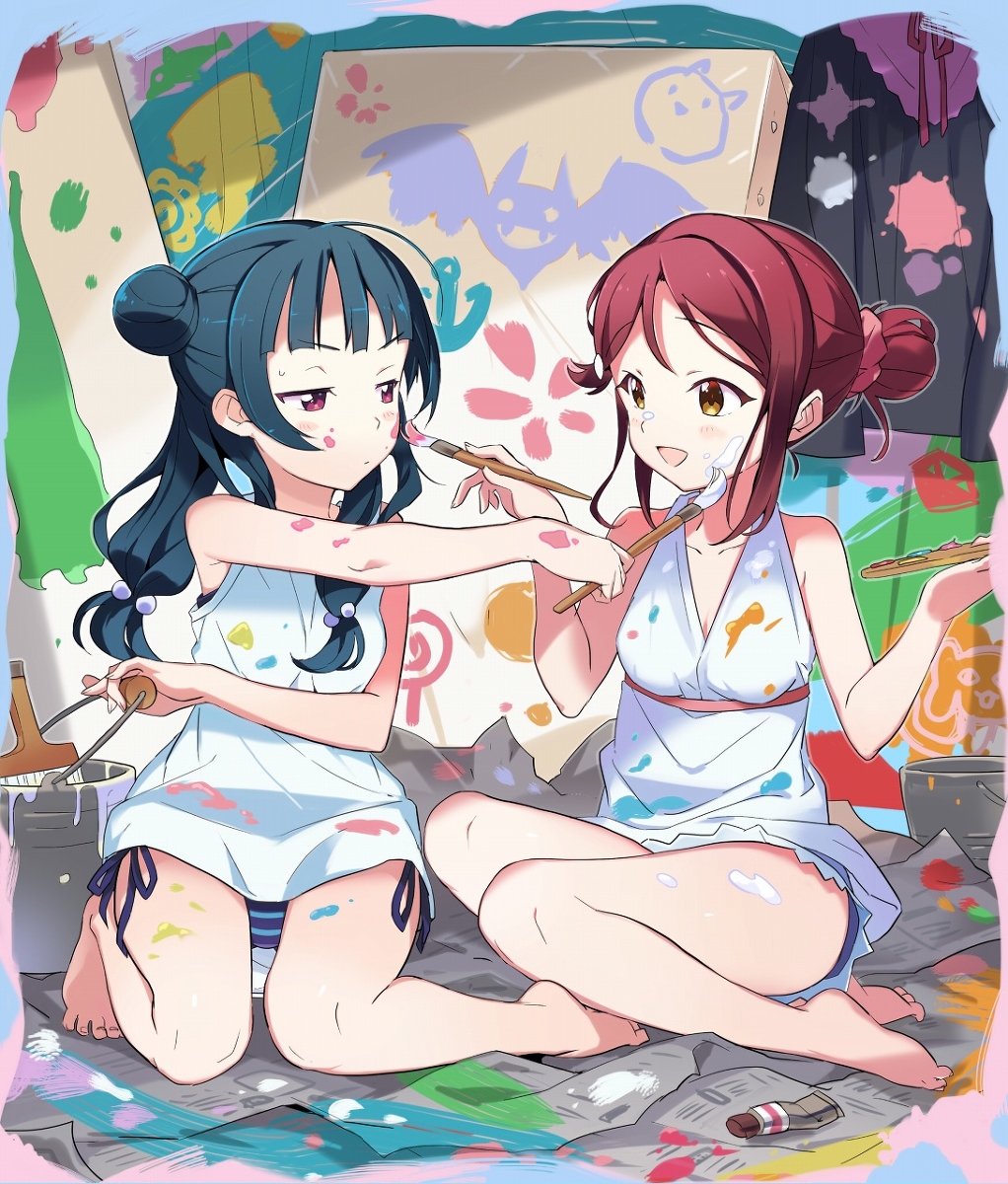 This is a pixiv picture whose title is よしりこペイント.