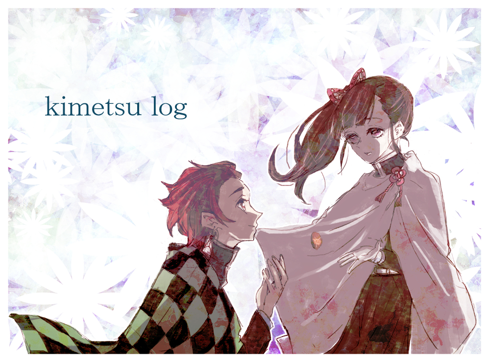 This is a pixiv picture whose title is kimetsu log.