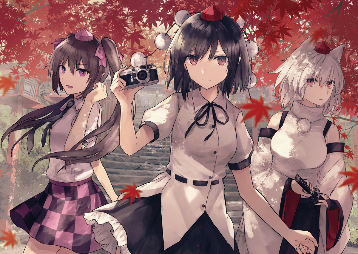 This is a pixiv picture whose title is 三天狗.