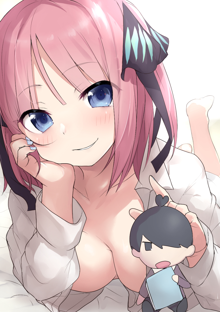 This is a pixiv picture whose title is 二乃ルート.