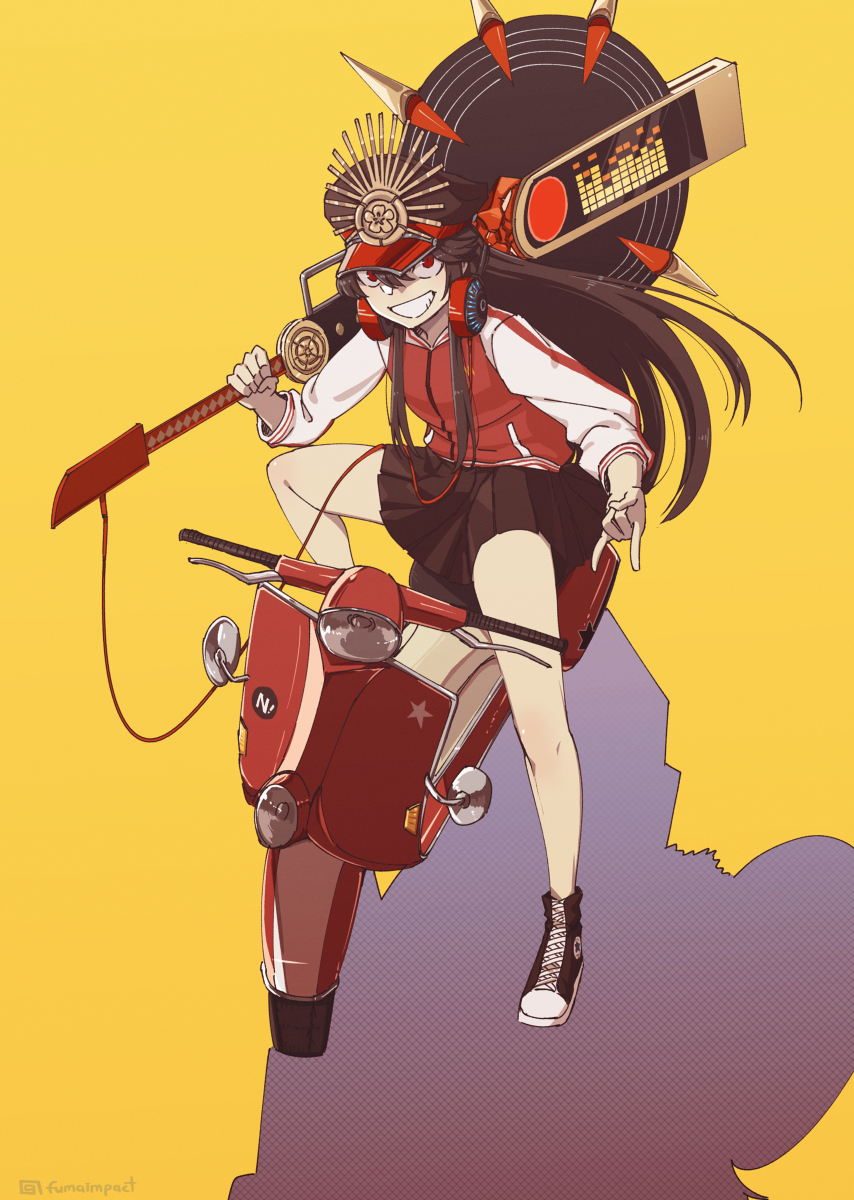 This is a pixiv picture whose title is 毎日のノッブ #4.