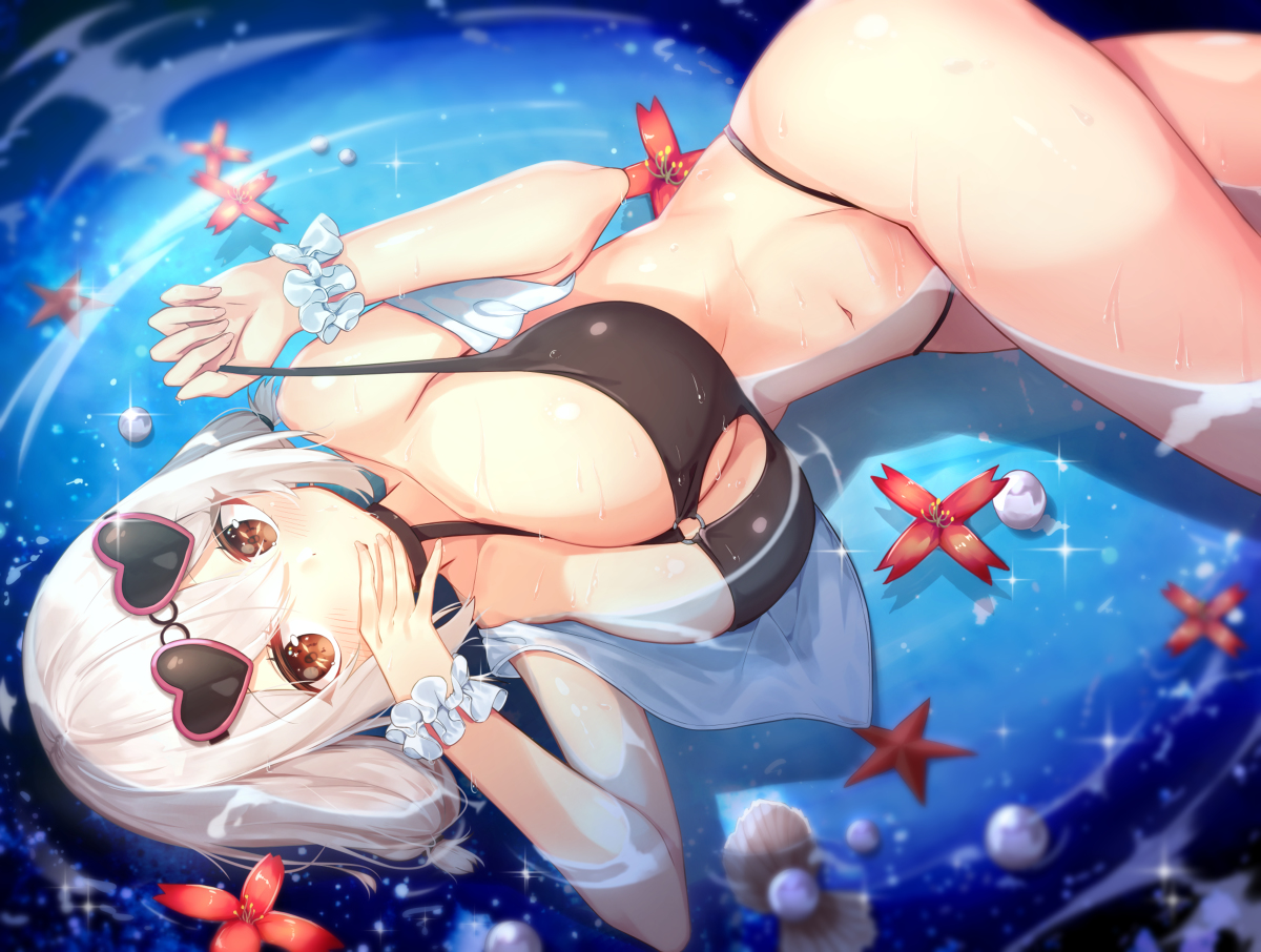 This is a pixiv picture whose title is シリアス.
