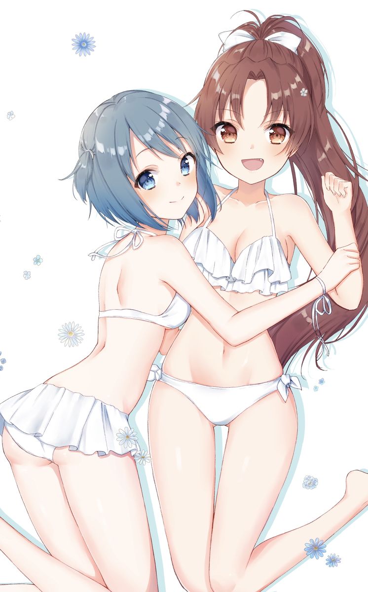 This is a pixiv picture whose title is 水着杏さやちゃん.