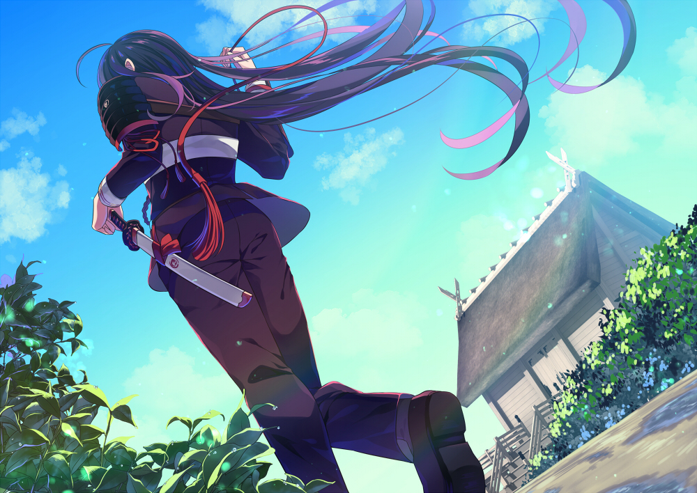 This is a pixiv picture whose title is 梅雨明け鯰.