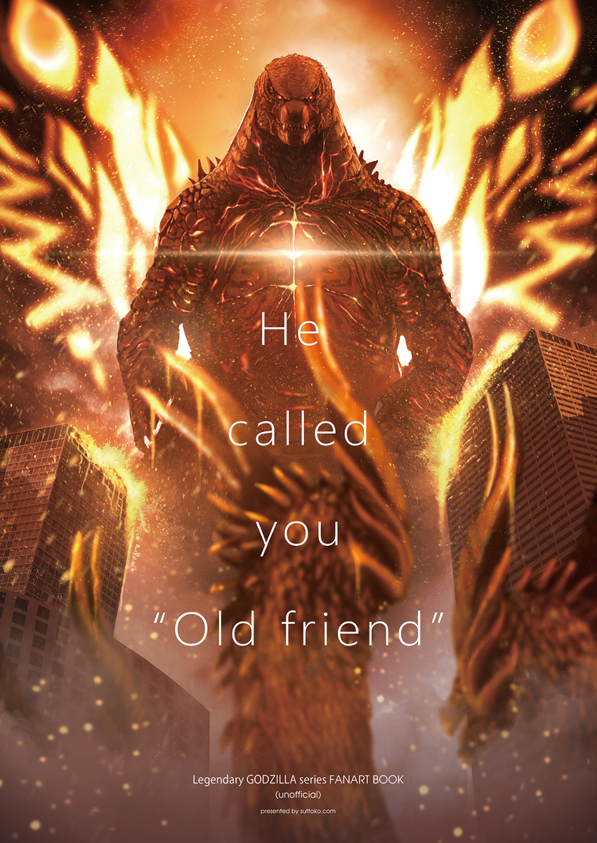 This is a pixiv picture whose title is 【C96新刊】He called you”Old friend”.