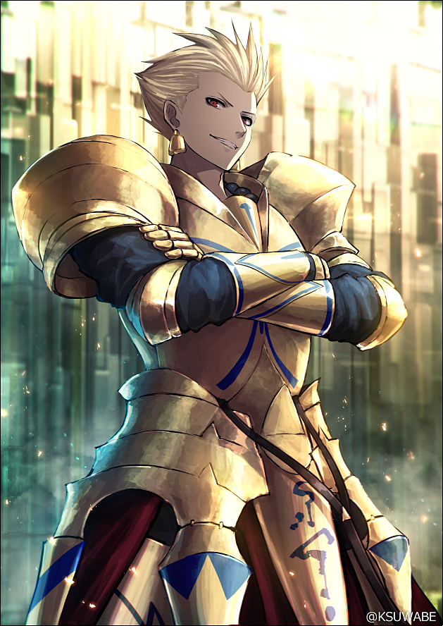 This is a pixiv picture whose title is ギルガメッシュ.