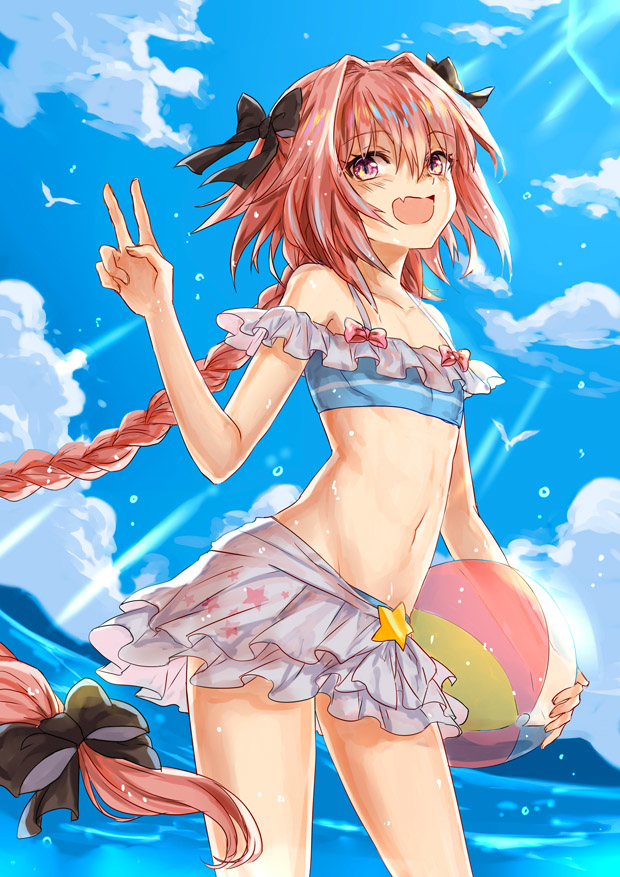 This is a pixiv picture whose title is Astolfo.