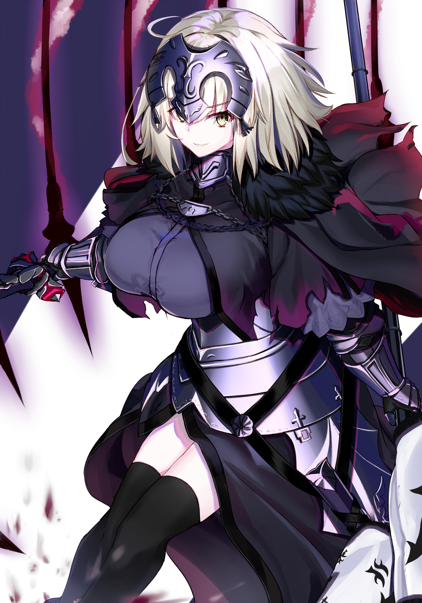 This is a pixiv picture whose title is ジャンヌオルタ.