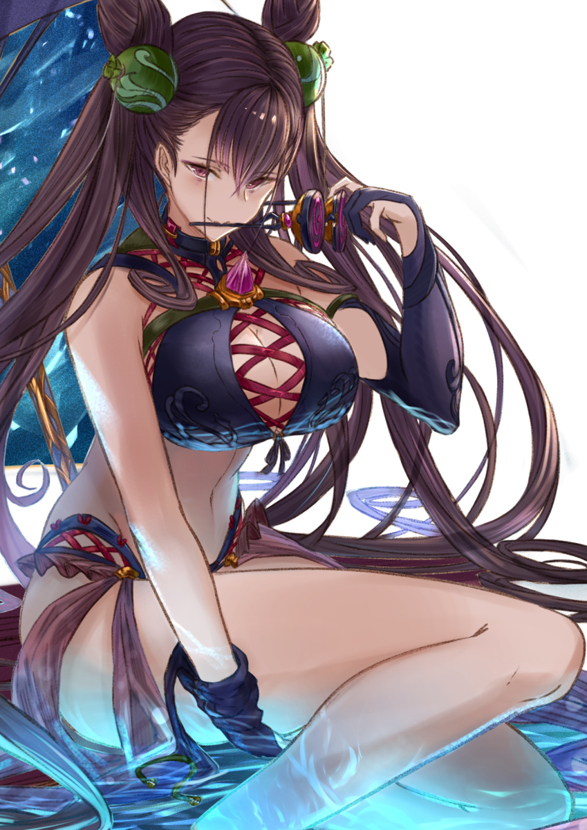 This is a pixiv picture whose title is 水着　紫式部 その２.
