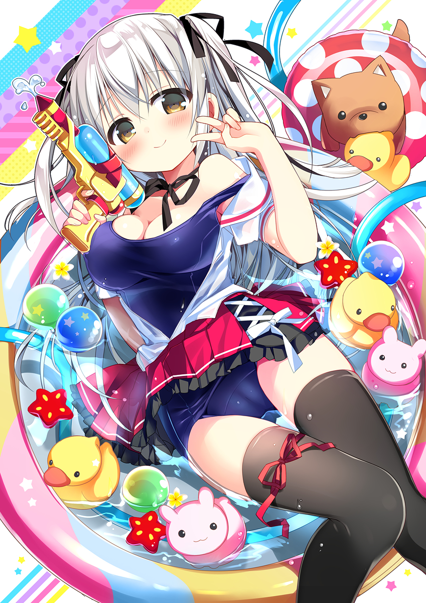 This is a pixiv picture whose title is さまーさまー！.