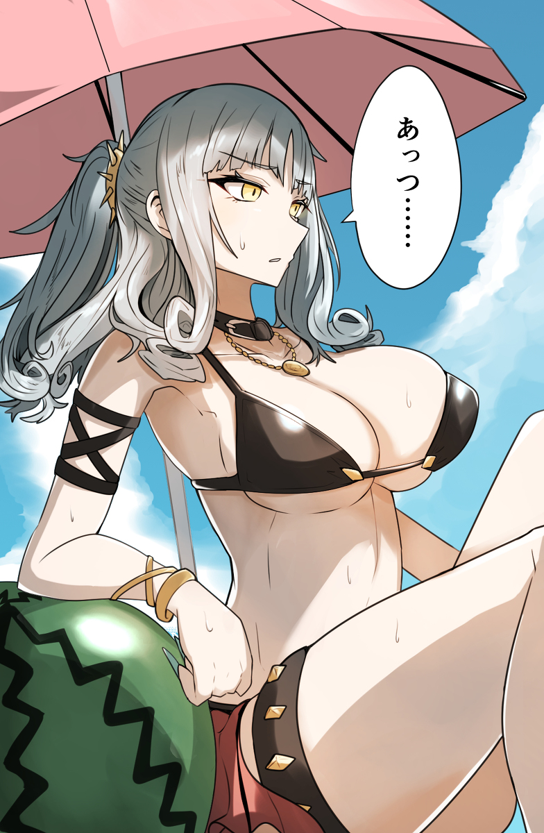 This is a pixiv picture whose title is あっついカーミラさん.