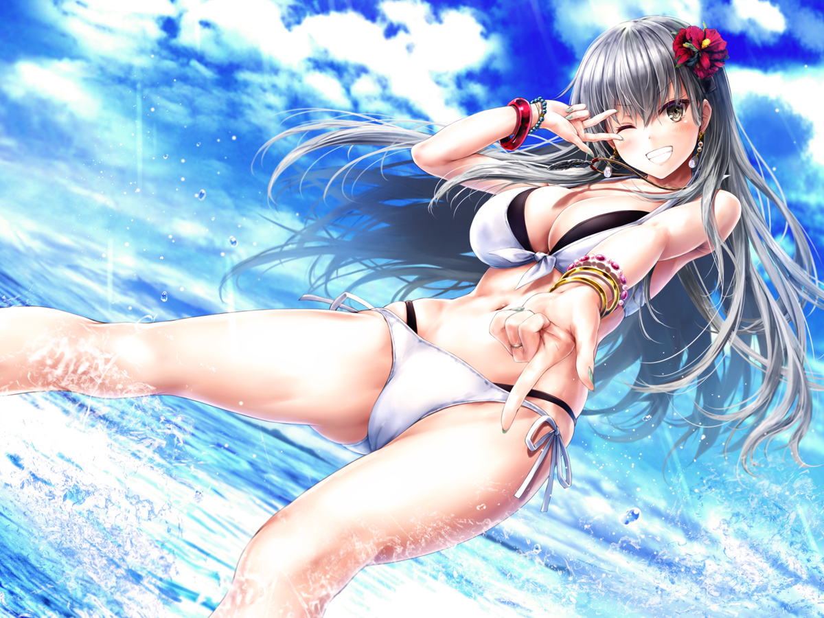 This is a pixiv picture whose title is 鈴谷！.