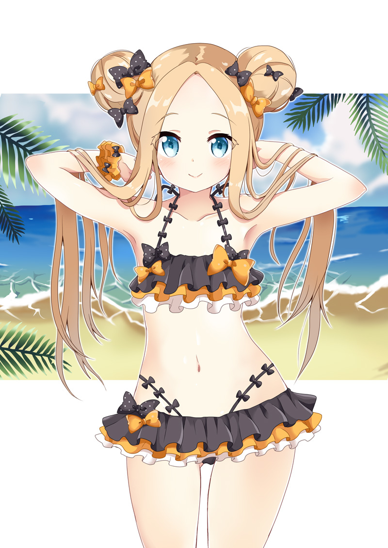 This is a pixiv picture whose title is 水着アビーちゃん.