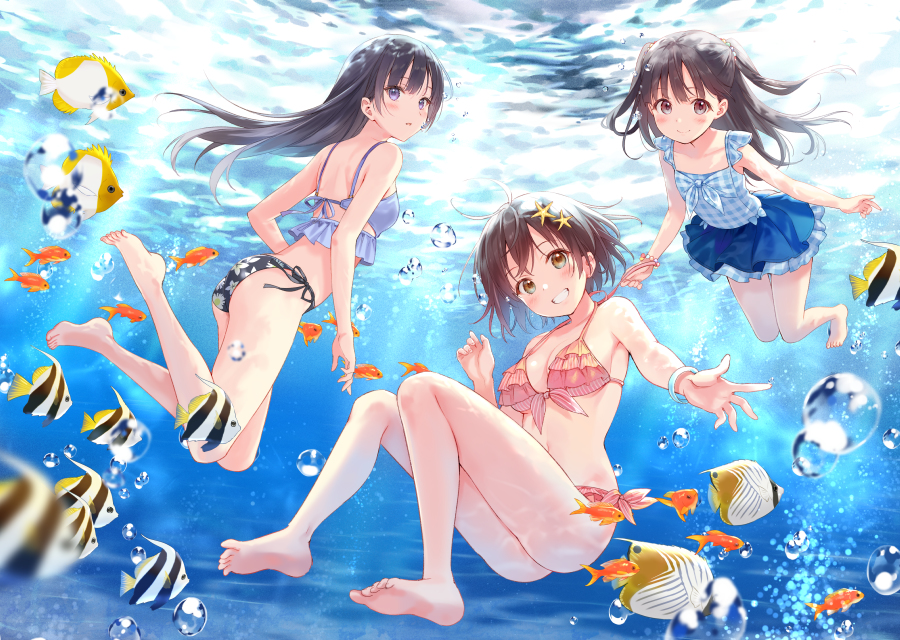 This is a pixiv picture whose title is AQUASCAPE.