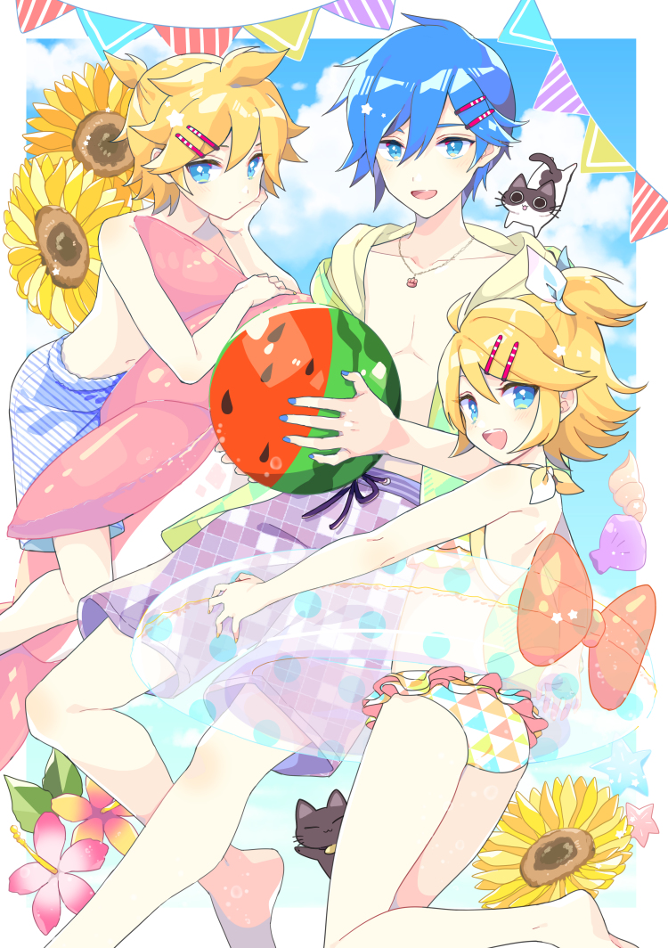 This is a pixiv picture whose title is Summer！.