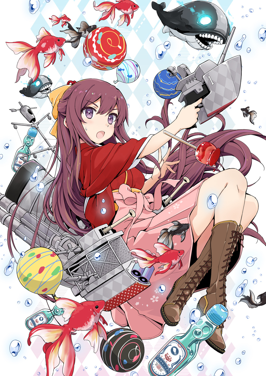 This is a pixiv picture whose title is モノノカミサマ.