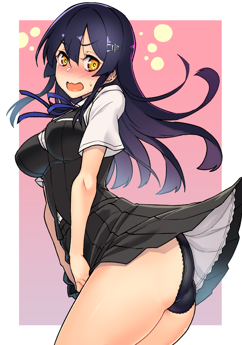 This is a pixiv picture whose title is まいっちんぐ親潮さん.