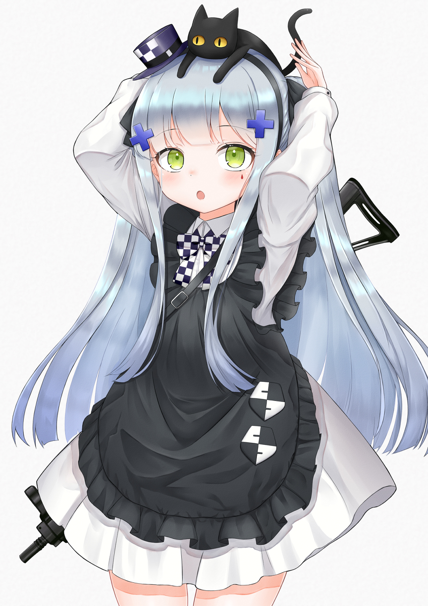 This is a pixiv picture whose title is hk416.