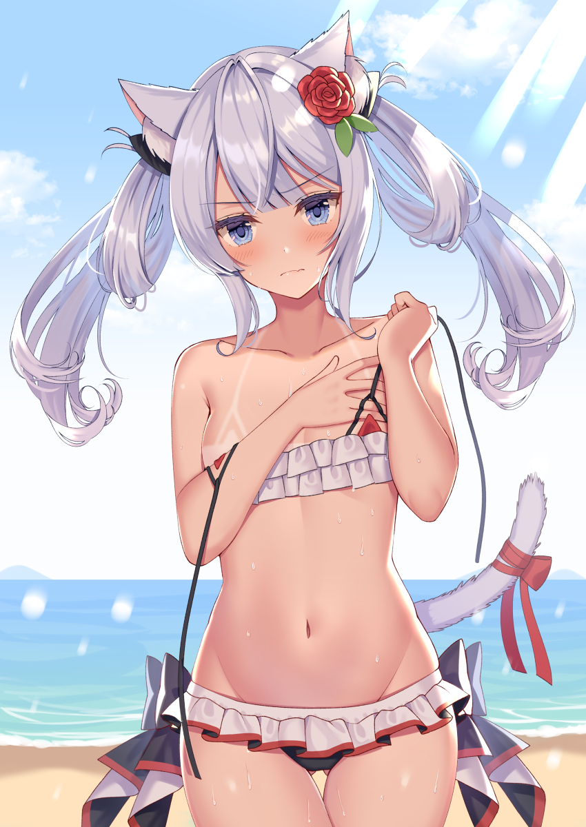 This is a pixiv picture whose title is 夏コミ表紙.