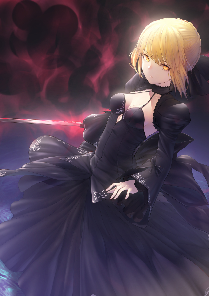 This is a pixiv picture whose title is アルトリア・ペンドラゴン〔オルタ〕.