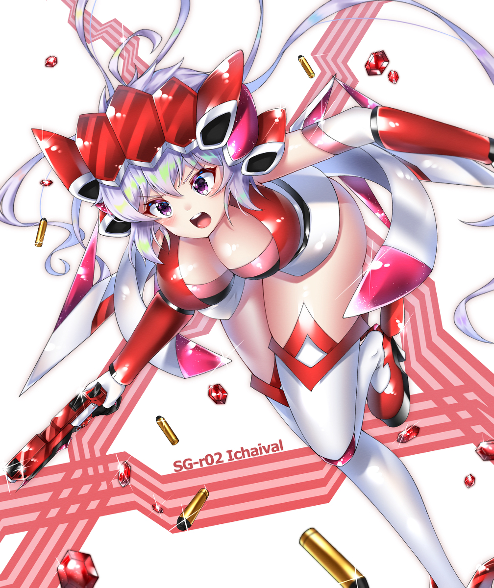 This is a pixiv picture whose title is 雪音クリスXV.