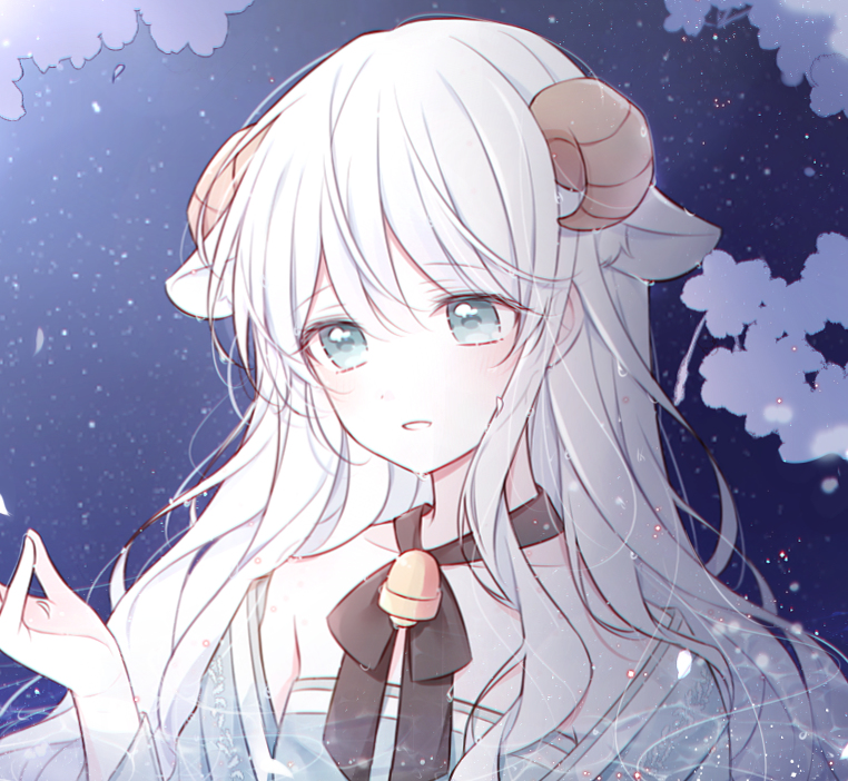 This is a pixiv picture whose title is 💙.