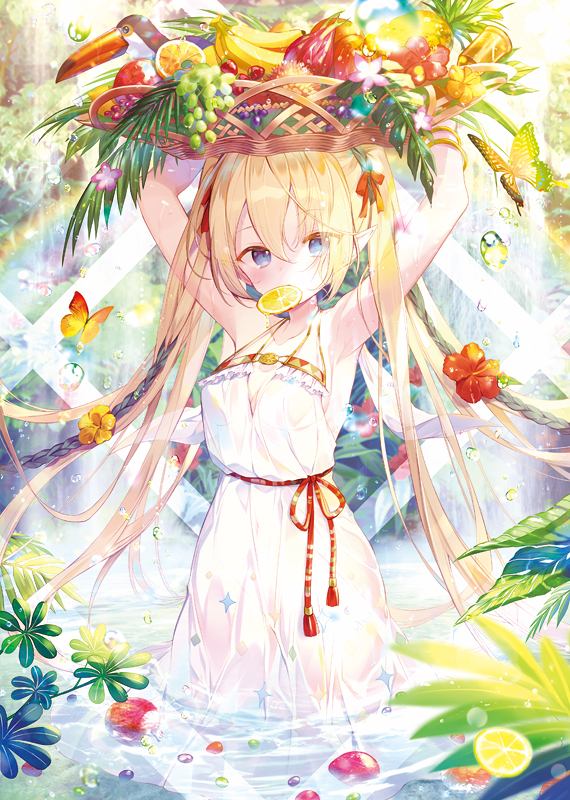 This is a pixiv picture whose title is Tropical Juice.