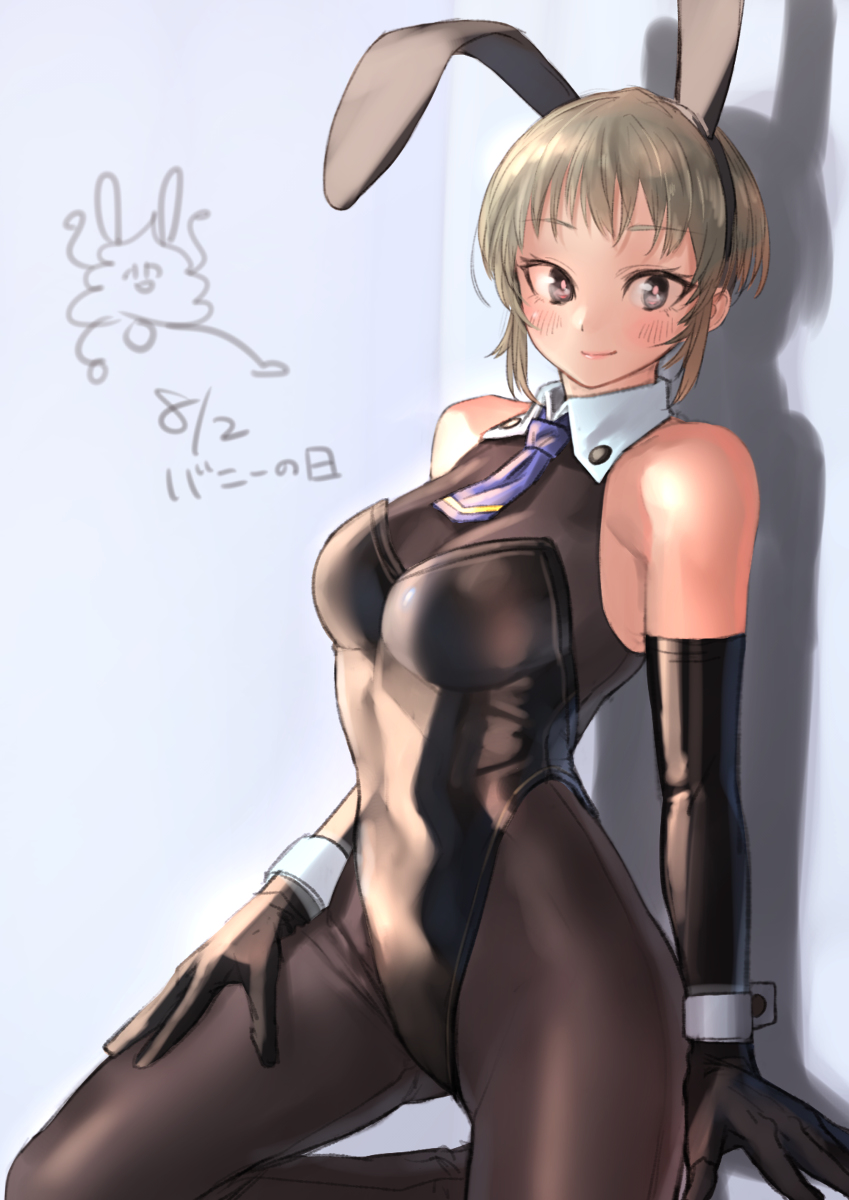 This is a pixiv picture whose title is ばにーのひ.